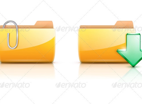 Computer Folder Icons, Vectors | GraphicRiver