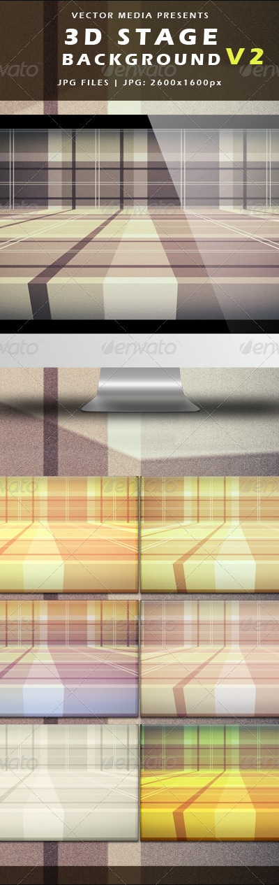 3D Stage Background - Vol.2, Graphics | GraphicRiver