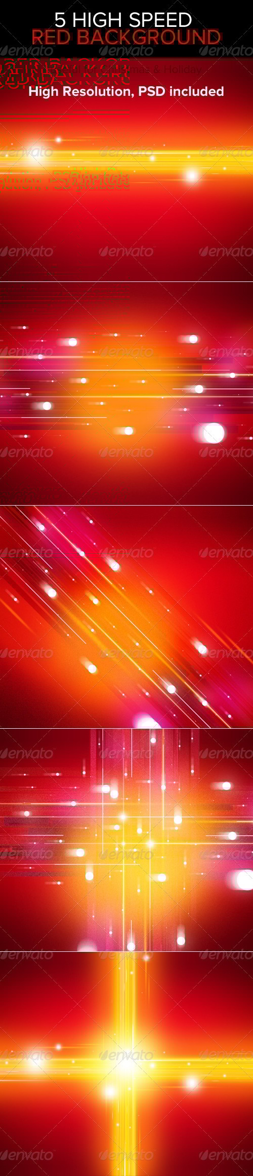High Speed Red Backgrounds, Graphics | GraphicRiver