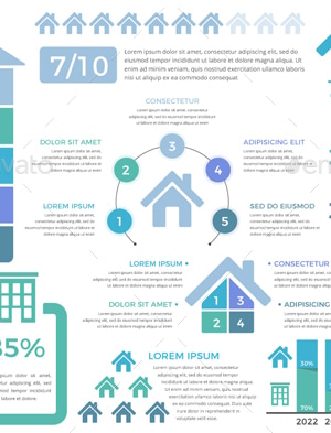 House Infographics, Infographics | GraphicRiver