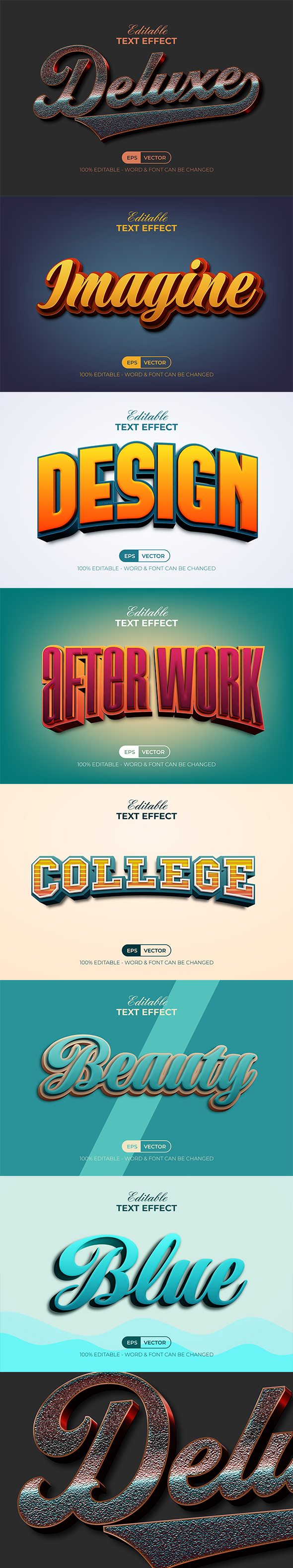 3D Editable Text Effect Style, Add-ons | GraphicRiver