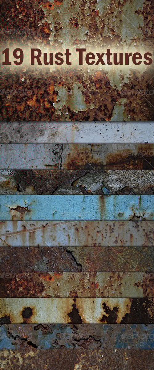 Rust Textures, Textures | GraphicRiver
