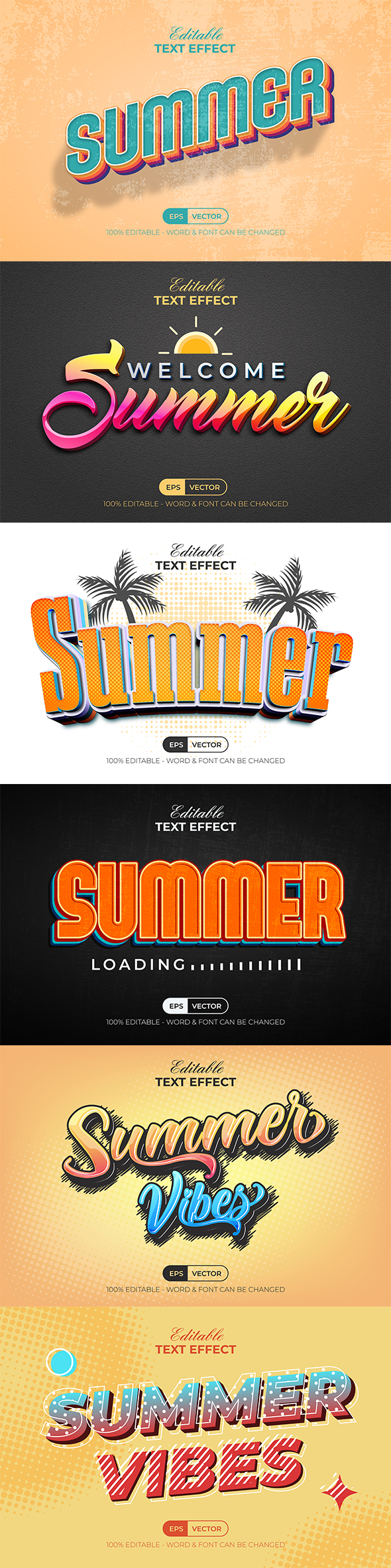 Text Effect Summer Style, Add-ons | GraphicRiver