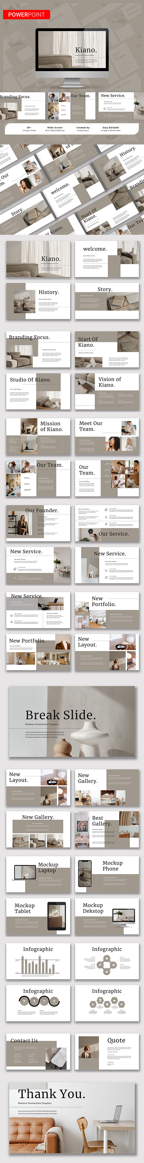 Kiano - Business PowerPoint Template, Presentation Templates | GraphicRiver