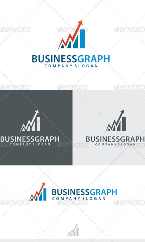 Business Graph Logo, Logo Templates | GraphicRiver