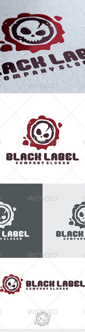 Black Label Logo, Logo Templates | GraphicRiver