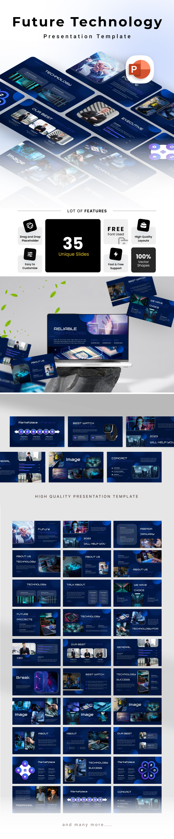 Future Technology PowerPoint Template, Presentation Templates ...