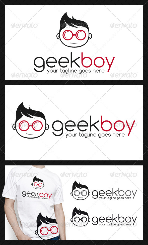 Geek Logo Template, Logo Templates | GraphicRiver