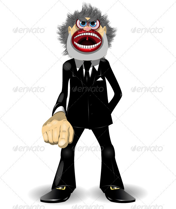 Very Strict Manager, Vectors | GraphicRiver