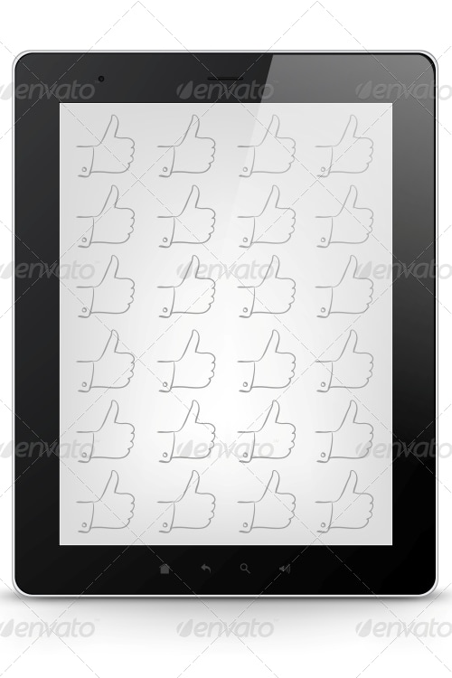 Digital Tablet Concept, Vectors | GraphicRiver