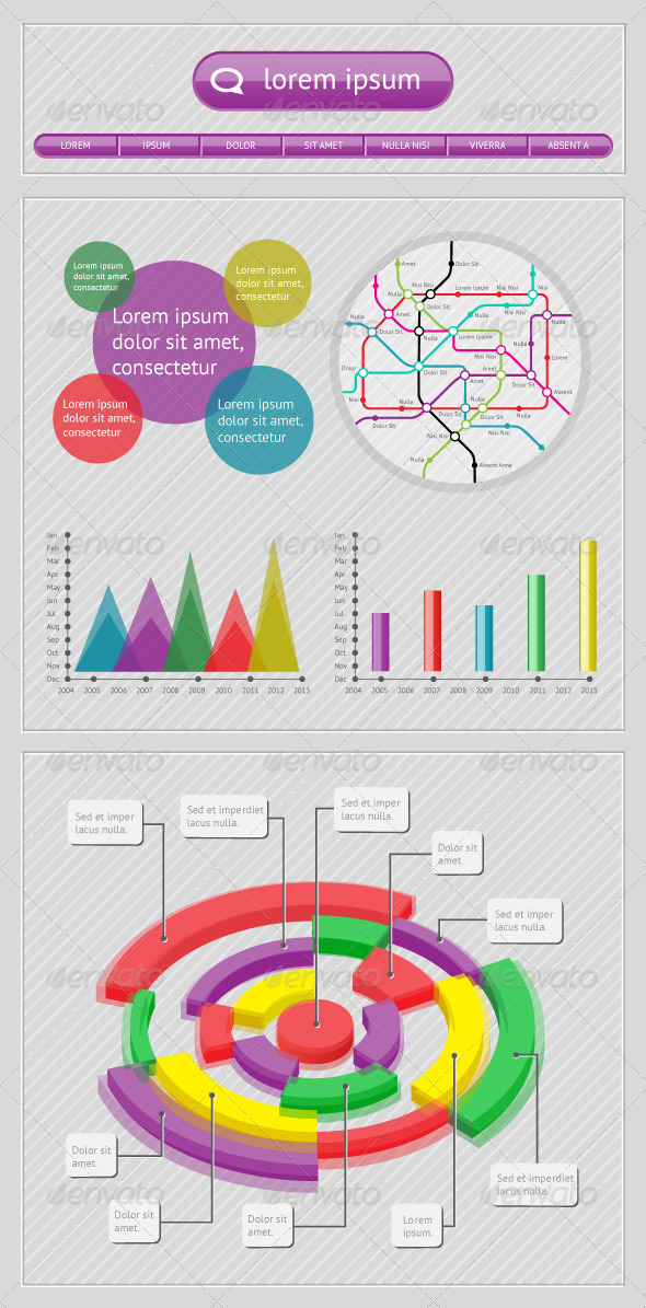Infographics and Web Elements, Infographics | GraphicRiver
