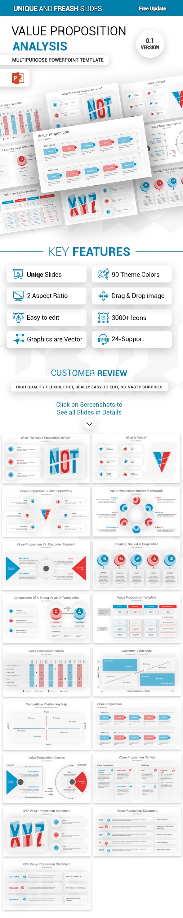 Value Proposition PowerPoint template, Presentation Templates ...