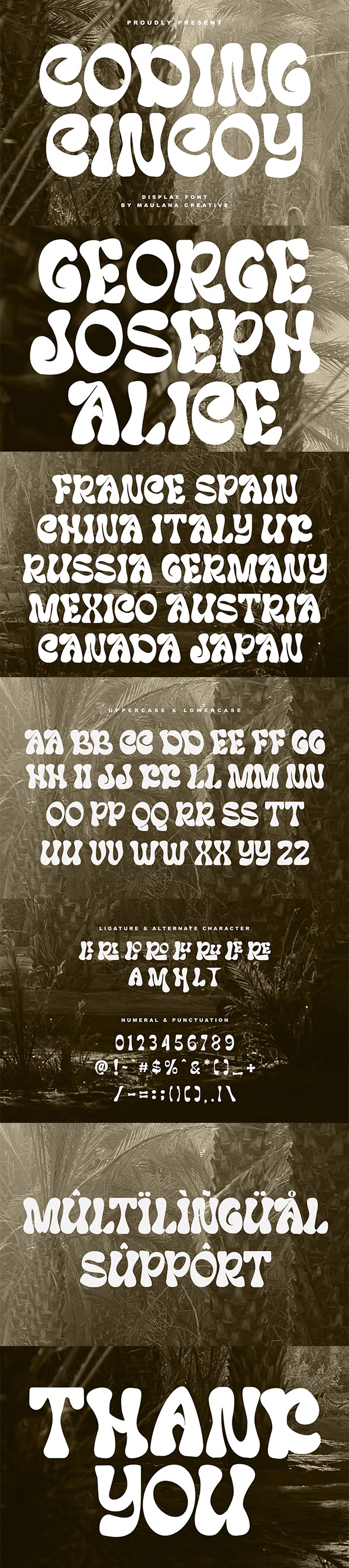 Coding Cincoy Display Font, Fonts | GraphicRiver