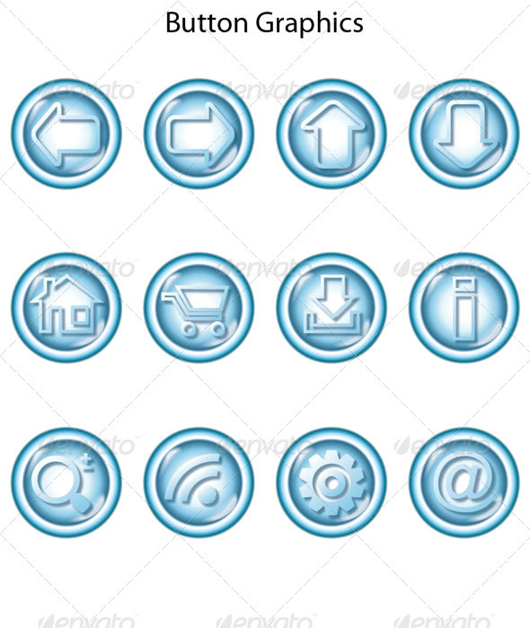Button Graphics, Vectors | GraphicRiver