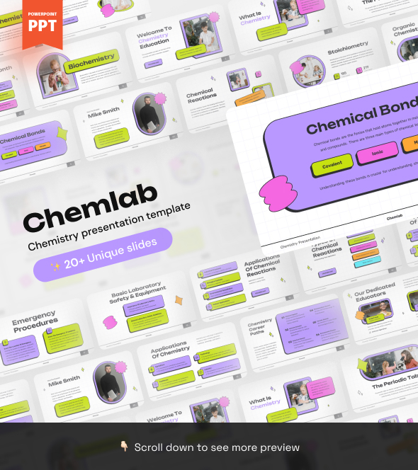 Chemlab - Chemical PowerPoint Presentation, Presentation Templates