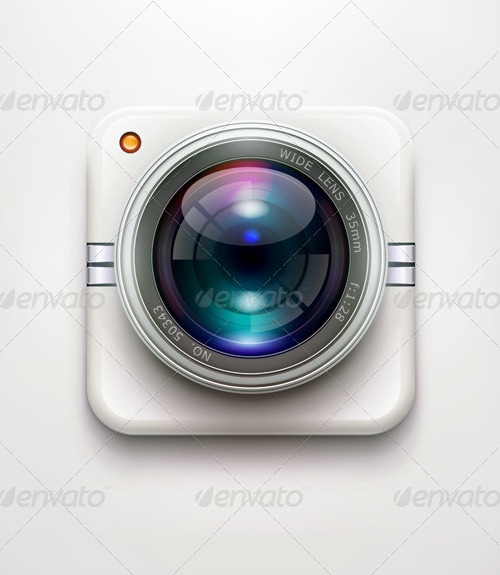 Security Camera Icon , Vectors | GraphicRiver