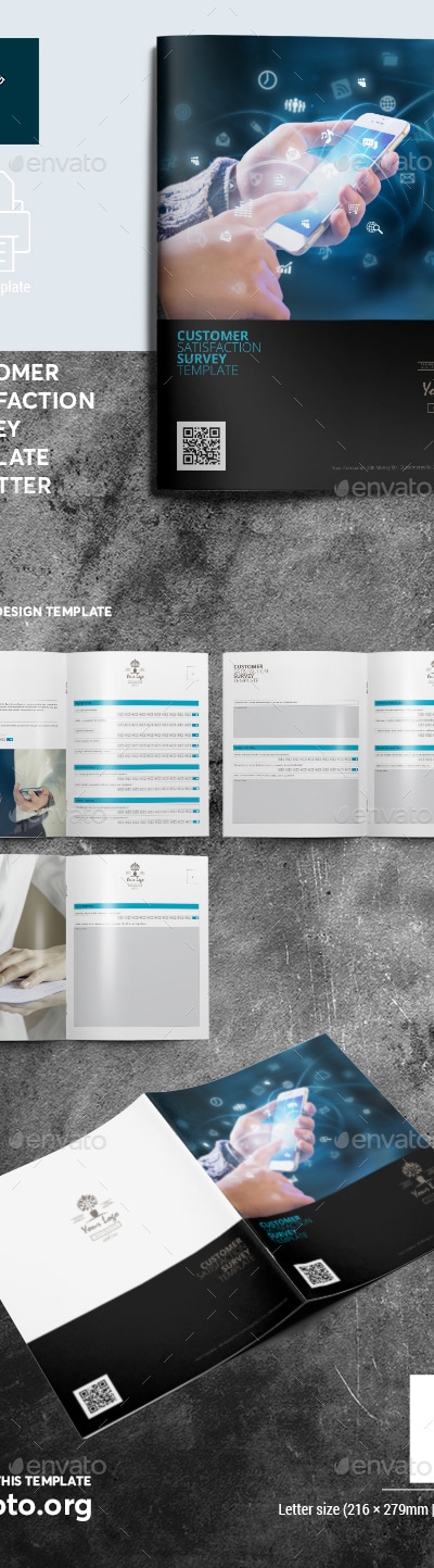 Customer Satisfaction Survey Template US Letter, Print Templates ...