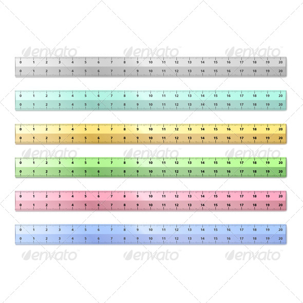 Vector Rulers, Vectors | GraphicRiver