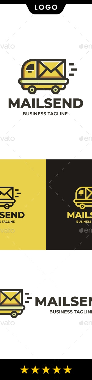 Mail Send Logo Template, Logo Templates | GraphicRiver