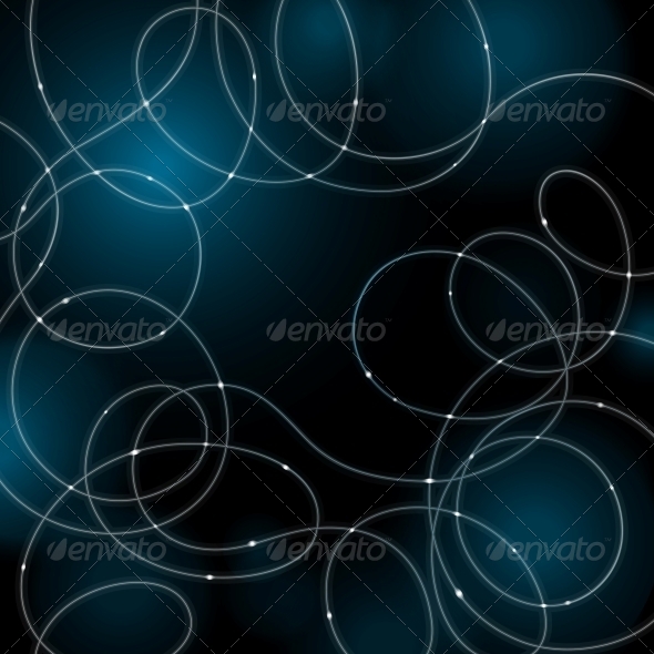 Abstract Glowing Threads, Vectors | GraphicRiver