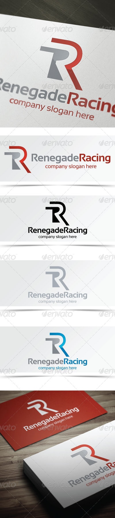 Renegade Racing, Logo Templates | GraphicRiver