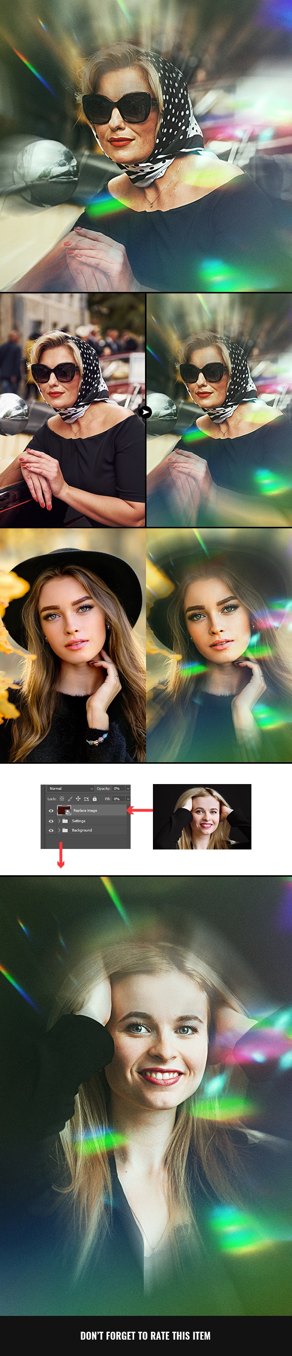 Prism Focus Photo Effect, Add-ons | GraphicRiver