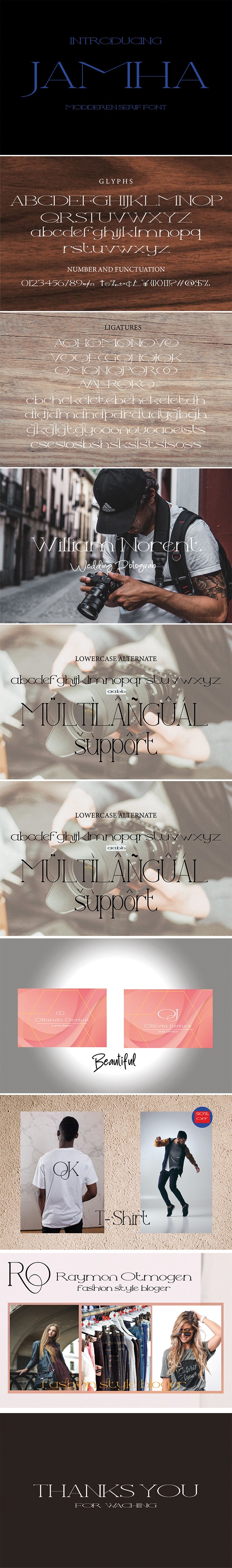 Jamha Font, Fonts | GraphicRiver