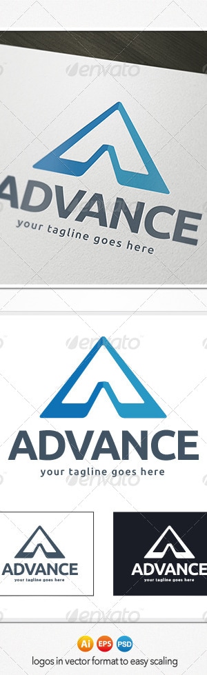 Advance Logo, Logo Templates | GraphicRiver