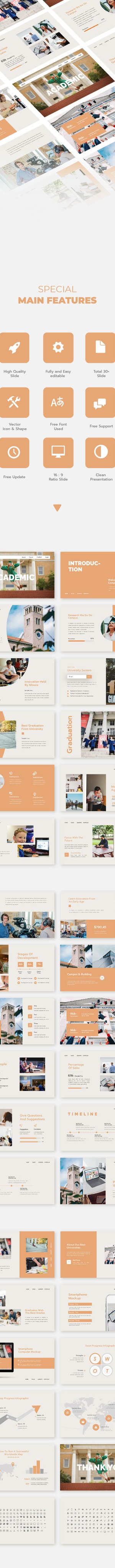 Academic - PowerPoint Template, Presentation Templates | GraphicRiver