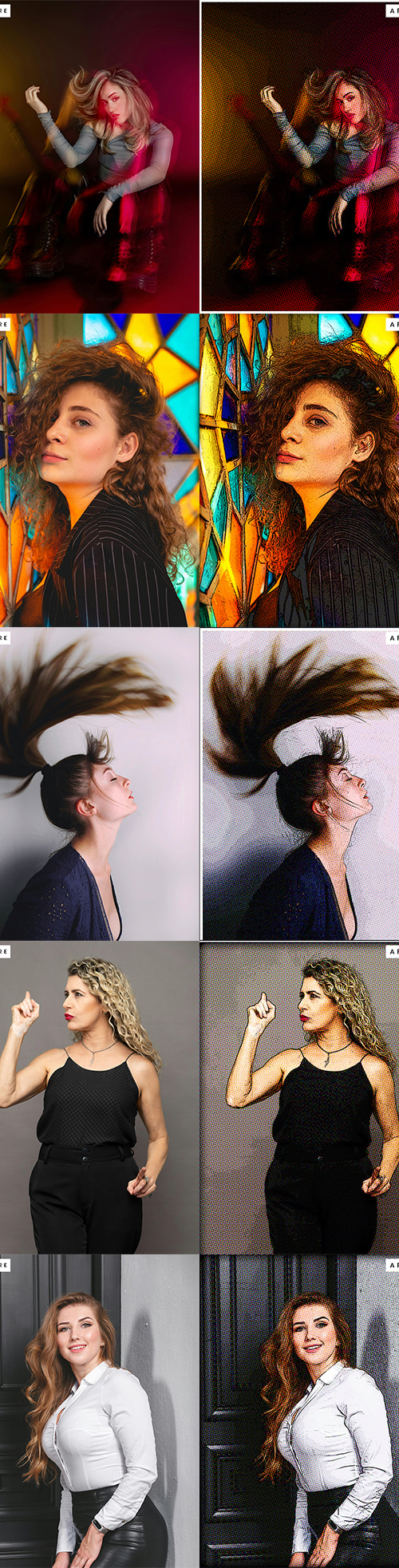 Comic Photoshop Actions, Add-ons | GraphicRiver