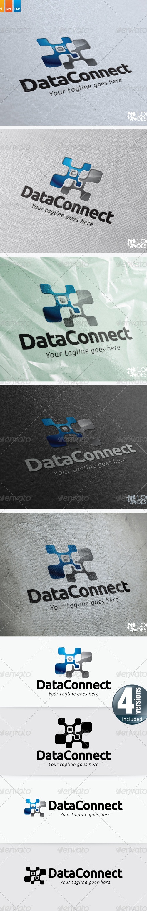 DataConnect, Logo Templates | GraphicRiver