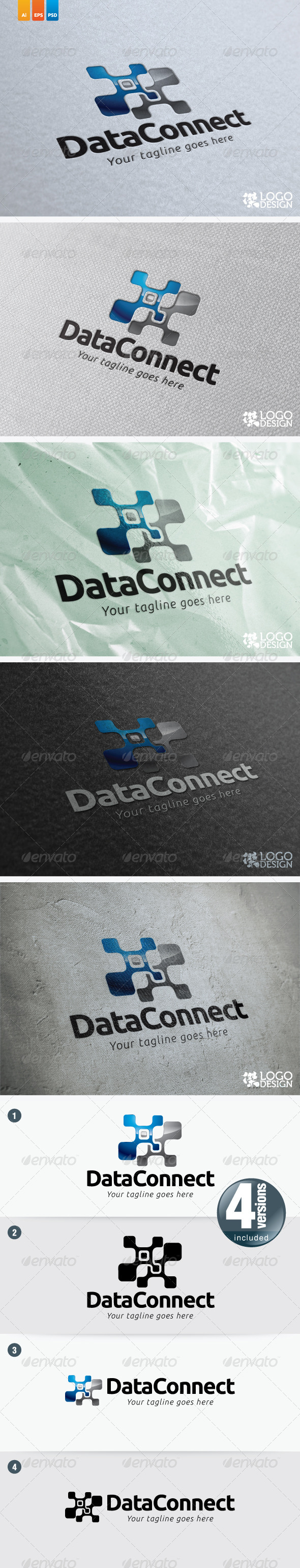 DataConnect, Logo Templates | GraphicRiver
