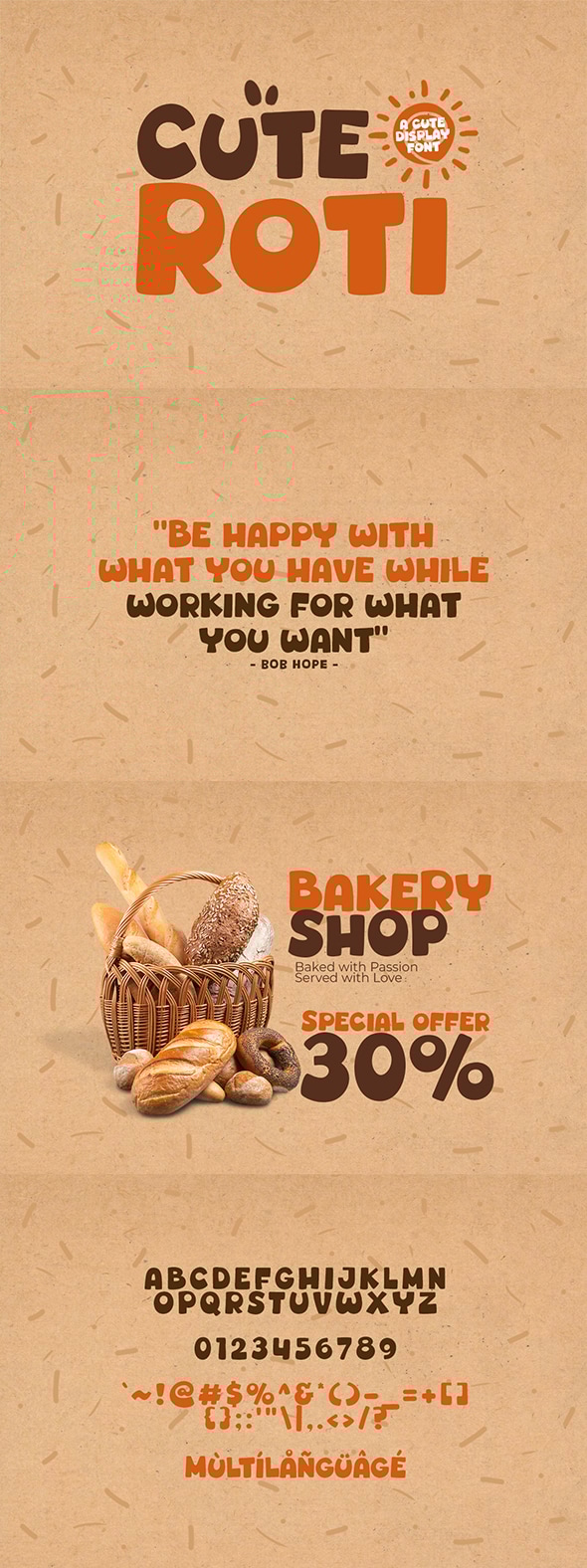 Cute Roti, Fonts | GraphicRiver