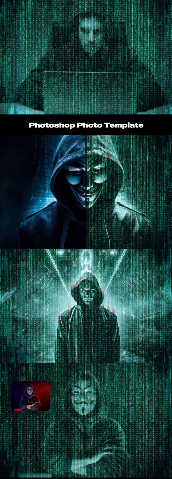 Hack Screen Photo Effect, Add-ons | GraphicRiver