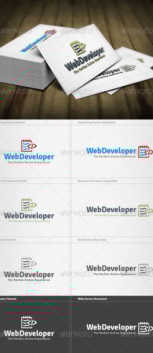 Web Developer Logo, Logo Templates | GraphicRiver
