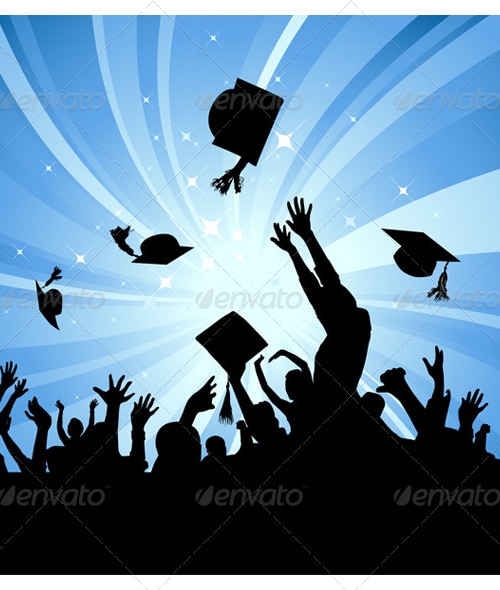 Graduation, Vectors | GraphicRiver
