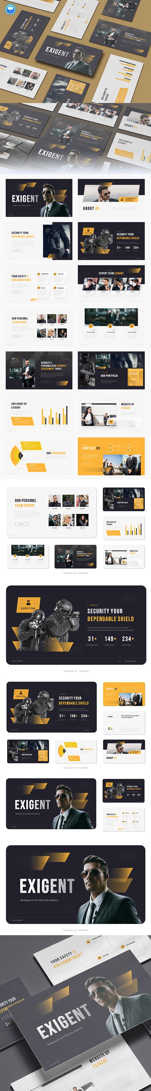 Exigent - Bodyguards & Security Agency Keynote Presentation ...