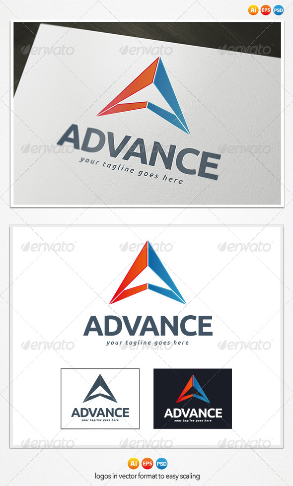 Advance Logo, Logo Templates | GraphicRiver