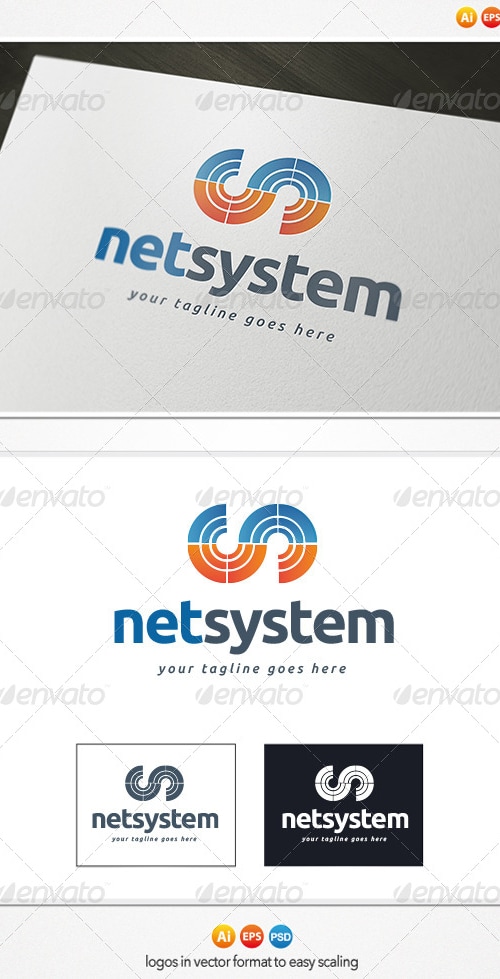 Net System Logo, Logo Templates | GraphicRiver