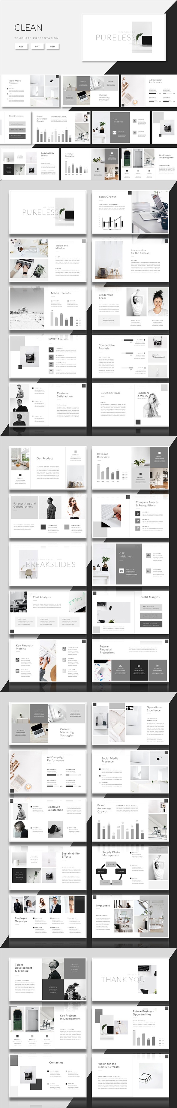 Clean Business Powerpoint Template, Presentation Templates | GraphicRiver