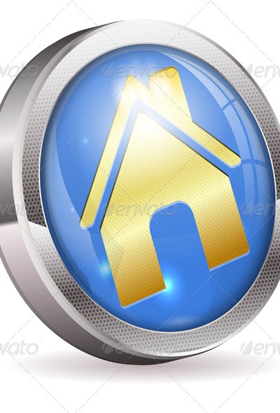 Button Home, Vectors | GraphicRiver