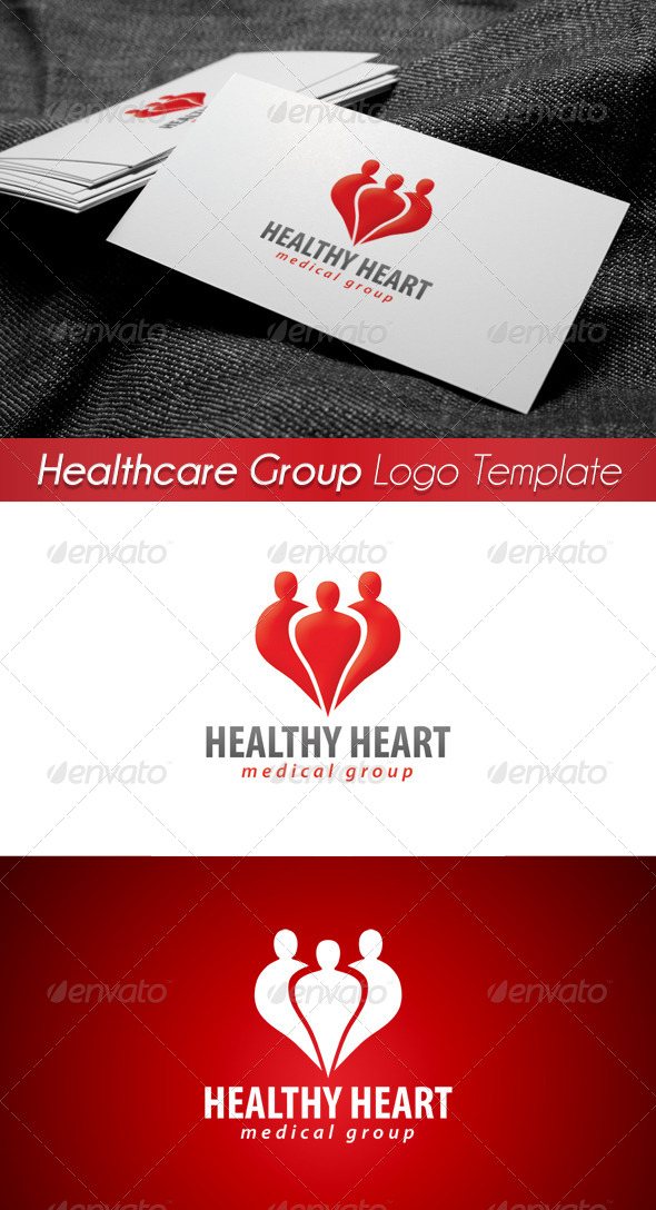 Medical Healthcare Group Logo 4, Logo Templates | GraphicRiver