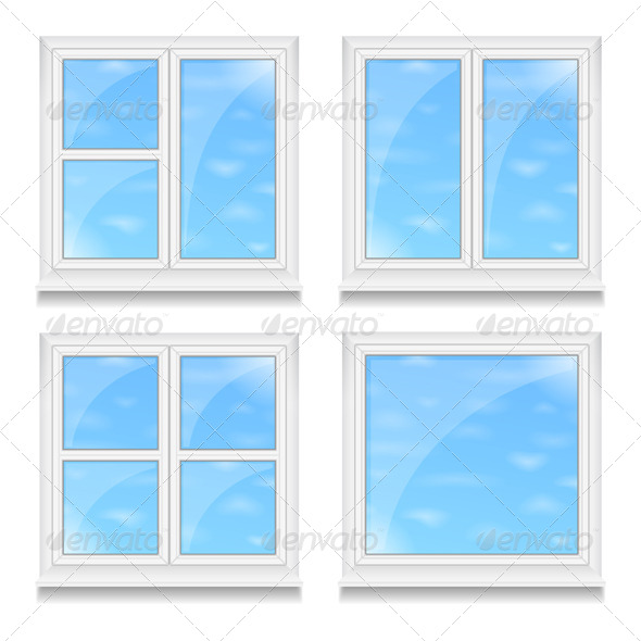 Windows, Vectors | GraphicRiver