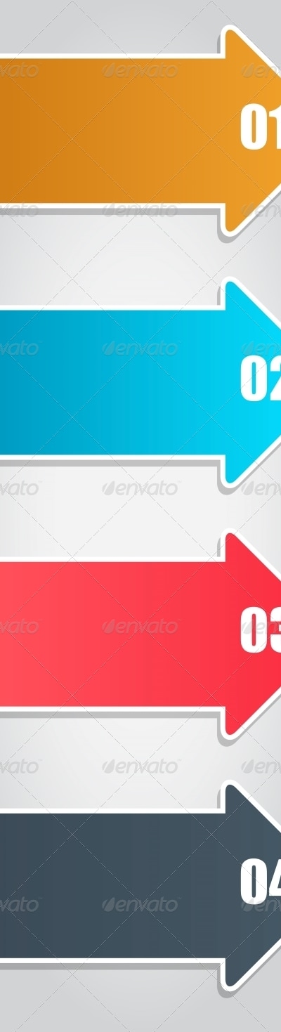 Infographic Arrows, Vectors | GraphicRiver