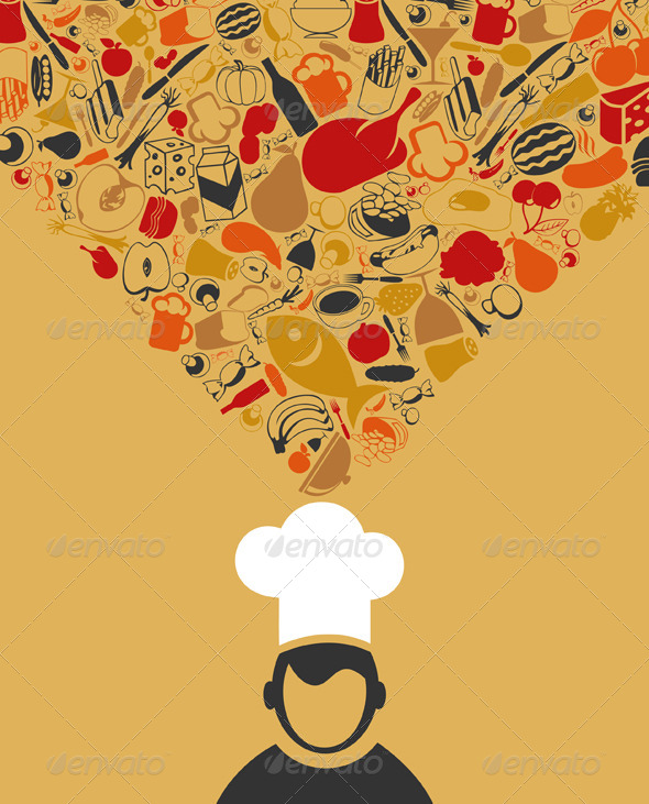 Cook, Vectors | GraphicRiver