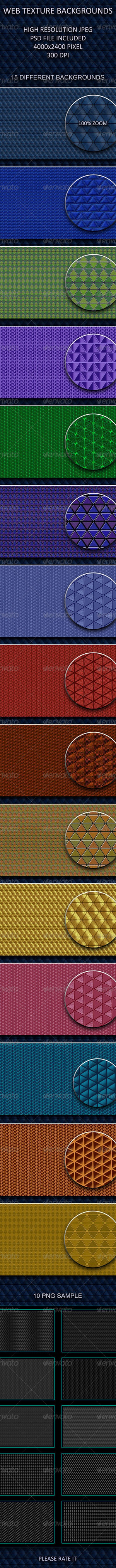 10 Web Texture Backgrounds, Graphics | GraphicRiver