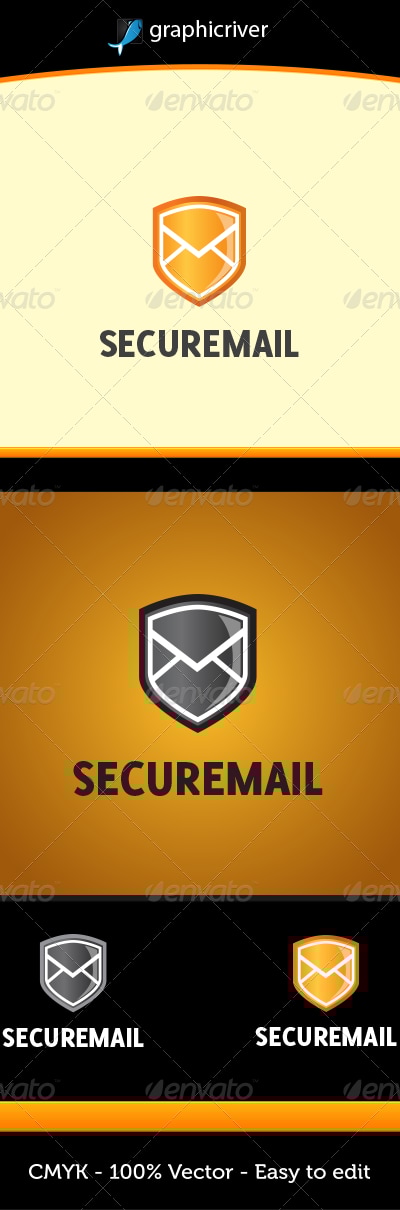 SECUREMAIL, Logo Templates | GraphicRiver