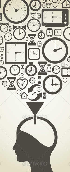 Time, Vectors | GraphicRiver