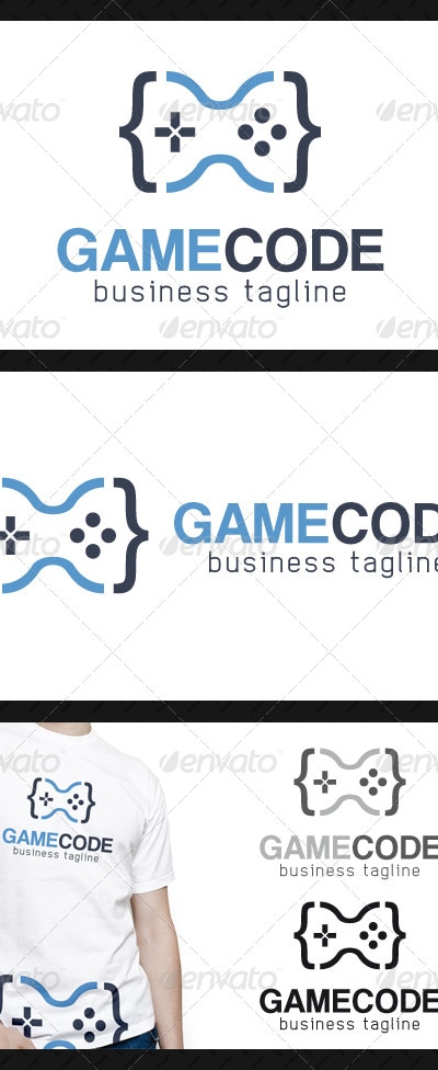 Game Code Logo Template, Logo Templates | GraphicRiver