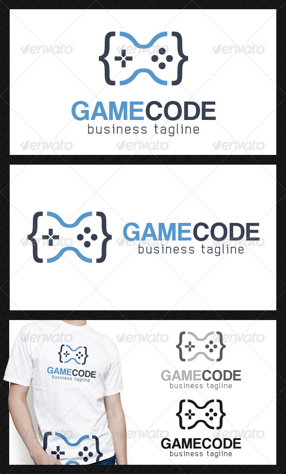 Game Code Logo Template, Logo Templates | GraphicRiver